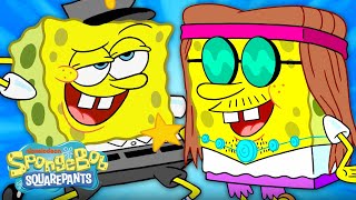 SpongeBob's Top Fashion Lewks 👔 | SpongeBob