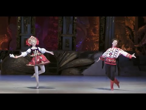 第12曲-4　ロシアの踊り（トレパック）「くるみ割り人形」第2幕　6/14、キエフバレエ団-ムロムツェワ/Nutcracker-Muromtseva