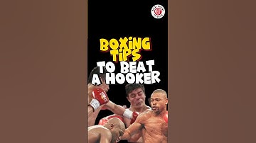 How to beat a hooker #boxing #boxingtips #boxingtutorial #learnboxing #boxingtechnique #foryou #fyp