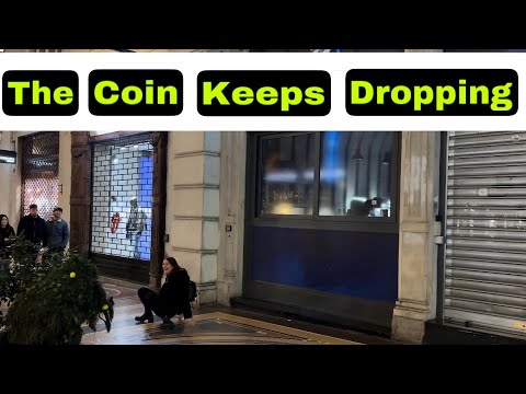 Bushman prank Episode 8 of the coin drop  the coin kept dropping 