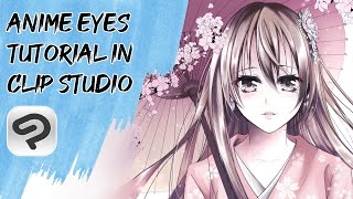 How to Draw ANIME Eyes in Clip Studio Paint screenshot 5