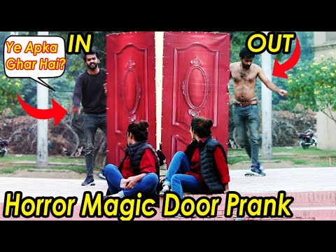 Magic Door Prank On Cute Girls @Waqasranaofficial