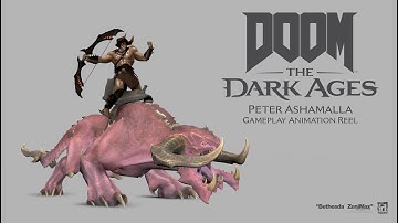 DOOM The Dark Ages - Gameplay Animation Reel - Peter Ashamalla