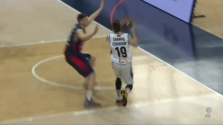 SLAM!  Justin Robinson with a putback! (Podgorica - Borac, 21.4.2021)