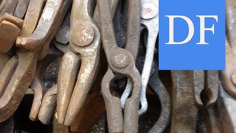 Blacksmithing For Beginners - Basic Tong Shapes and Their Uses