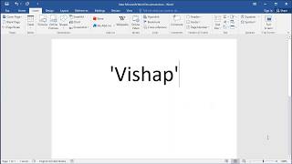 How to type apostrophe in word