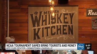 NCAA volleyball tournament games expected to bring millions of dollars in economic impact to Loui...