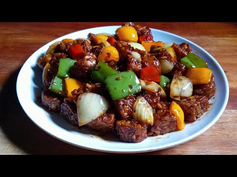 Resep Tempe Saus Lada Hitam