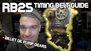 ULTIMATE RB25 TIMING BELT GUIDE (+ Billet Oil Pump Gears)