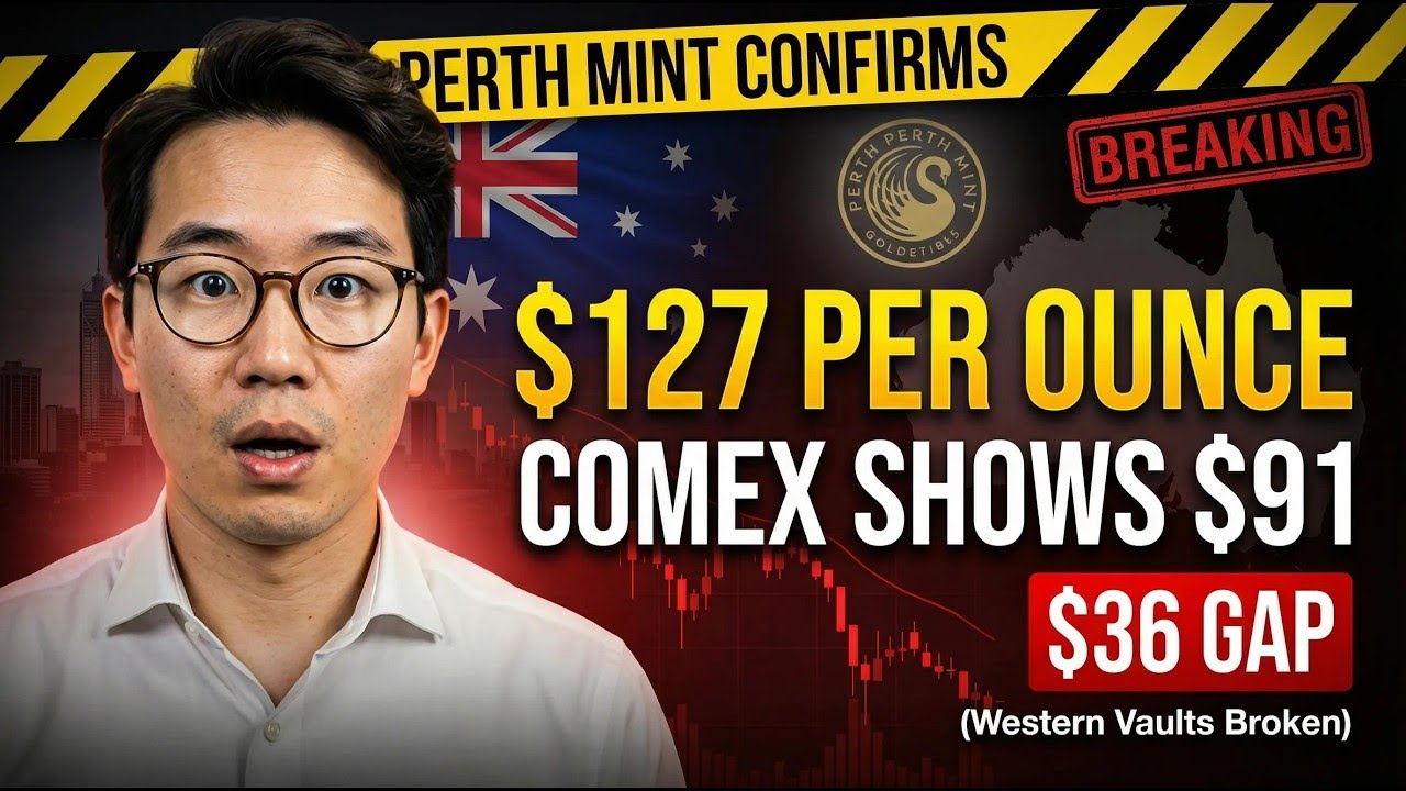 PERTH MINT JUST QUOTED $127- Western Vaults Breaking (Shanghai Was Warning, This Is Confirmation)