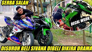 DISAPPOINTED WITH NETIZEN COMMENTS BUYING 1000CC MOGE‼️NEW ZX10R DECAL🔥