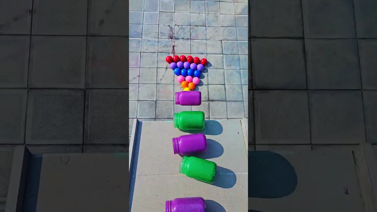 Breaking Glass Bottles and Balloon drops💥 - Crushing Crunchy & Soft Things🔥😻🍾