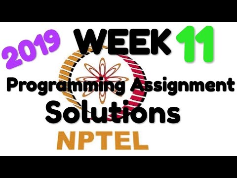 NPTEL | Joy of computing using Python  | WEEK 11| Programming Assignment 3: Push the zero