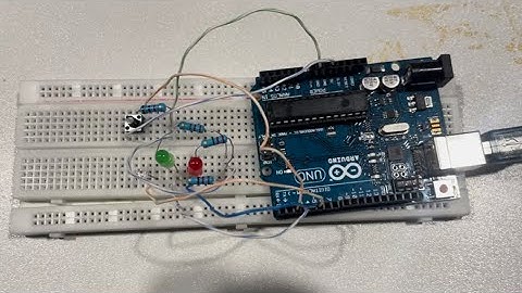TUTORIAL Membuat rangkaian FLIP-FLOP, menggunakan Arduino Uno.