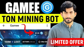 Gamee Telegram Mining Bot | Earn LOOT Tokens | Loot Airdrop