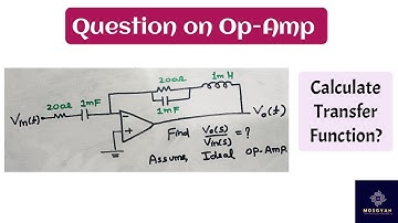 Operational Amplifier Transfer Function | Op-Amp Solved Problem | Inverting Amplifier Question