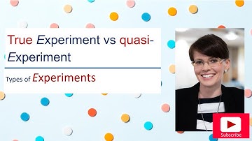 True vs quasi experiment