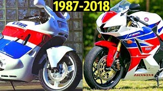 Мультфильм Honda CBR600RR Evolution 1987 2018 