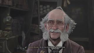 Hogwarts Legacy - Wand Mastery Consult With Gerbold Ollivander About The Keepers Wand Gameplay