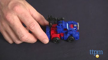 Transformers Age of Extinction Construct-Bots Dinobot Riders Optimus Prime from Hasbro