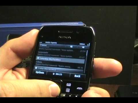 Hands-on with the Nokia E6 touchscreen QWERTY smartphone