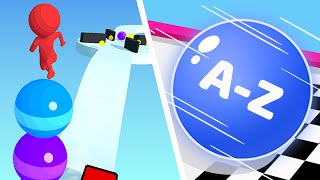Stack Rider Vs AZ Run All Levels NEW UPDATE Gameplay Android, iOS T2QA3B7M9A Net Worth