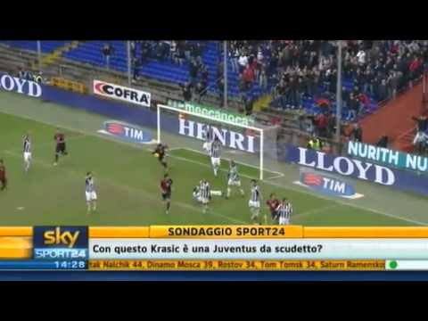 Genoa Juventus 0-2 sintesi 13 giornata 2010/11