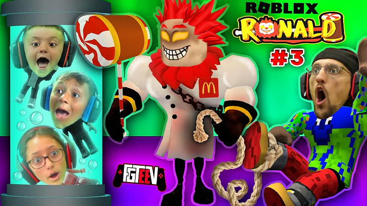 ROBLOX RONALD 3!  FGTeeV vs The Mad Scientist Lab ...
