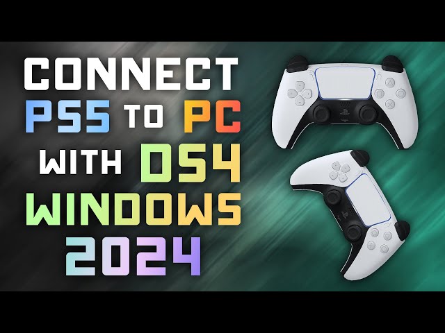 How to Connect PS5 Controller to PC w/ DS4 Windows - 2024 Tutorial class=