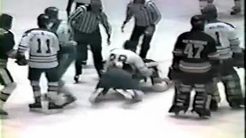 Jacques Mailhot Warm up Brawl Campbellton vs Rimou...