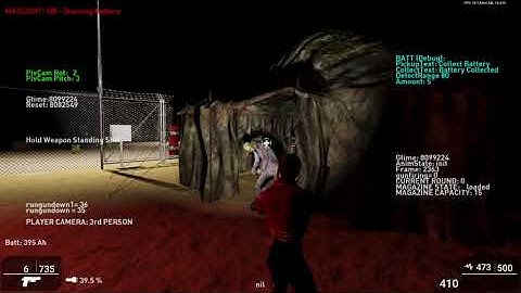 Zombie Game (As Yet Untitled) - Lighting Test - Game Guru Max - 3rd Person