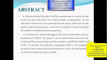 ACPN A Novel Authentication Framework with ConditionalPrivacy-Preservation