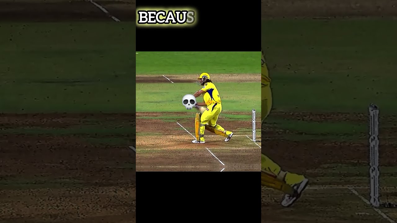 THE AURA OF MS DHONI Cricket Cricketleague Ipl Crickettournament