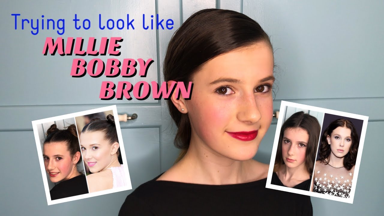 Trying To Look Like Millie Bobby Brown Itsmejoyz Makeup Milliebobbybrown Strangerthings Youtube