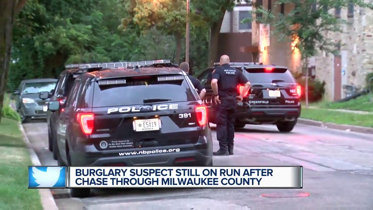 Police chase starts in Greenfield, ends in Milwaukee near 33rd & Auer