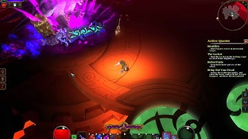Torchlight 2 Act III Part 19 The Clockwork Core Netherlord Boss Battle [End Game]