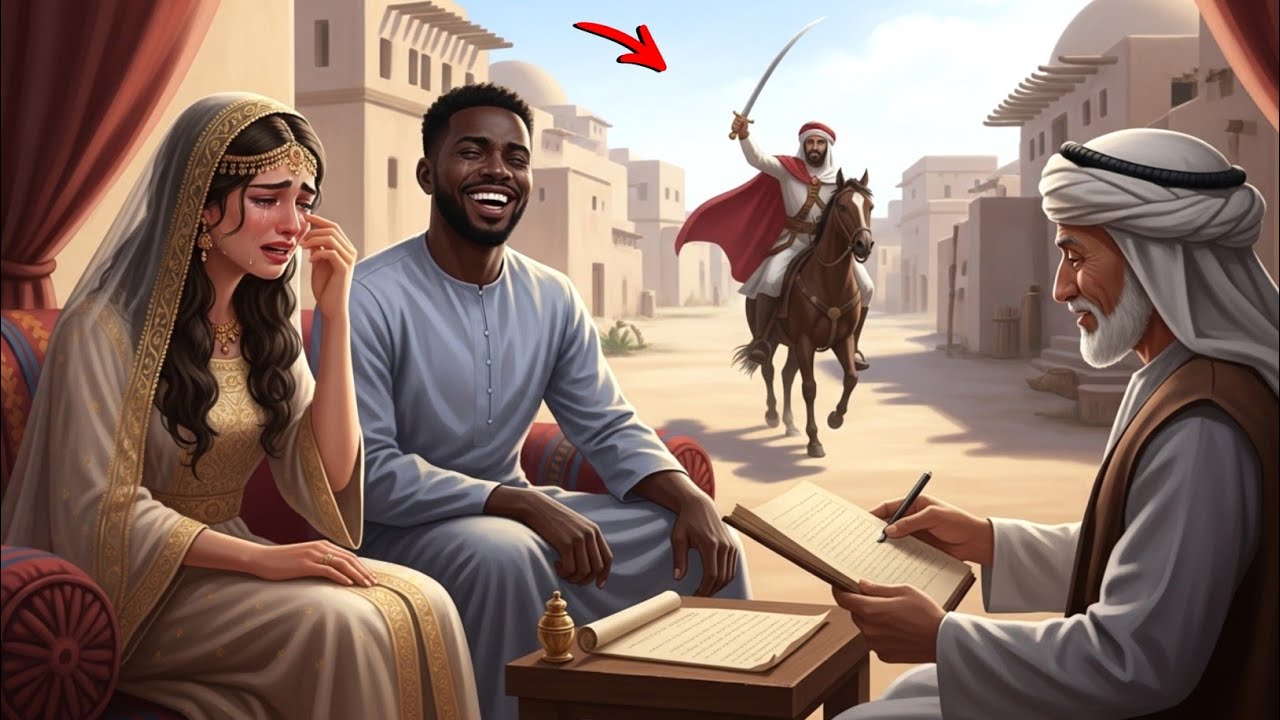 العروس البريئة الشابة، الزوج الاسود الظالم والاب الطماع | قصة السلطان العبرة