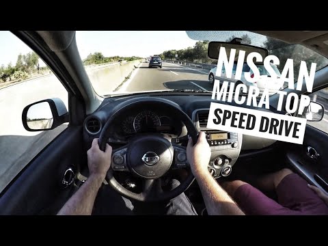 Nissan Micra (2016) - POV Top Speed Drive