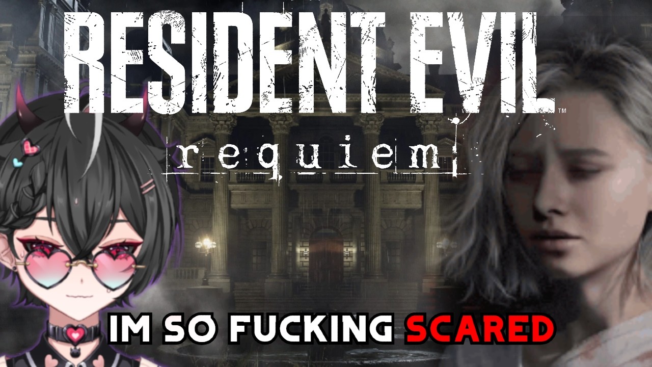 Squishy Vtuber plays their first Resident Evil