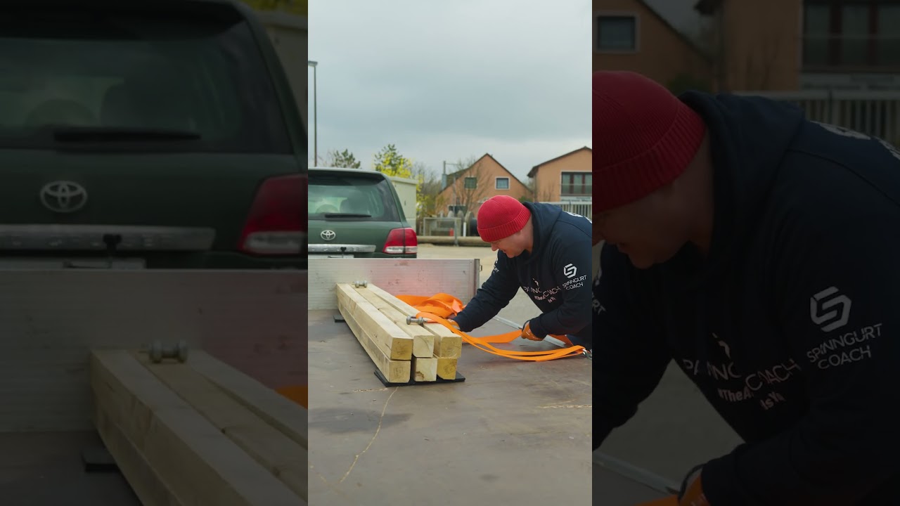 👉 Spanngurt Trick Schäkel 👍 Ratchet Strap shackle hack