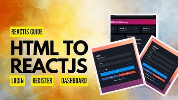 Convert HTML Template to ReactJs JSX in Hindi in 2022