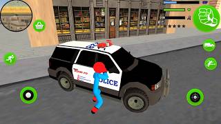 Policeman Detective StickMan Game - Spider Police Officer Android Gameplay screenshot 2