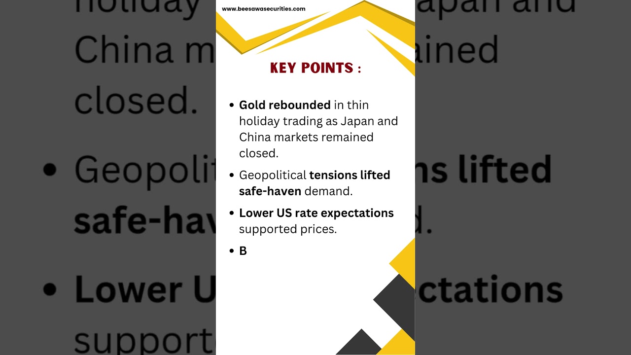 Gold Price Weekly Outlook | Key Levels & Trend Analysis (05–10 Jan 2026)