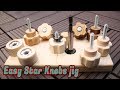 治具の必須品 ノブボルトとノブナットの作り方(How To Make Wood Star Knobs jig)