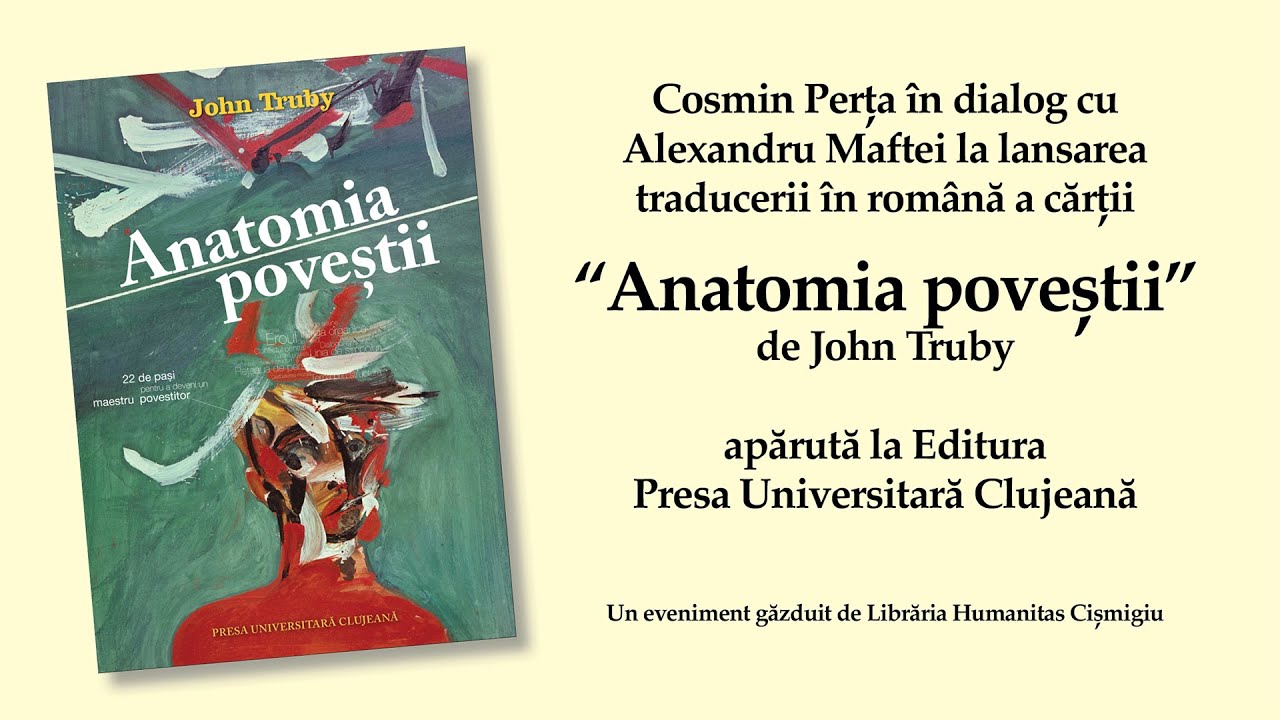 Cosmin Perța în dialog cu Alexandru Maftei la lansarea cărții "Anatomia