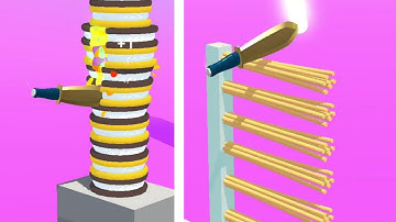 Slice It all - Very satisfying and relaxing ASMR Slicing game 🌈🔥🥹