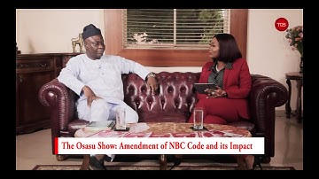 The Osasu Show: Amendment of NBC Code and its Impact