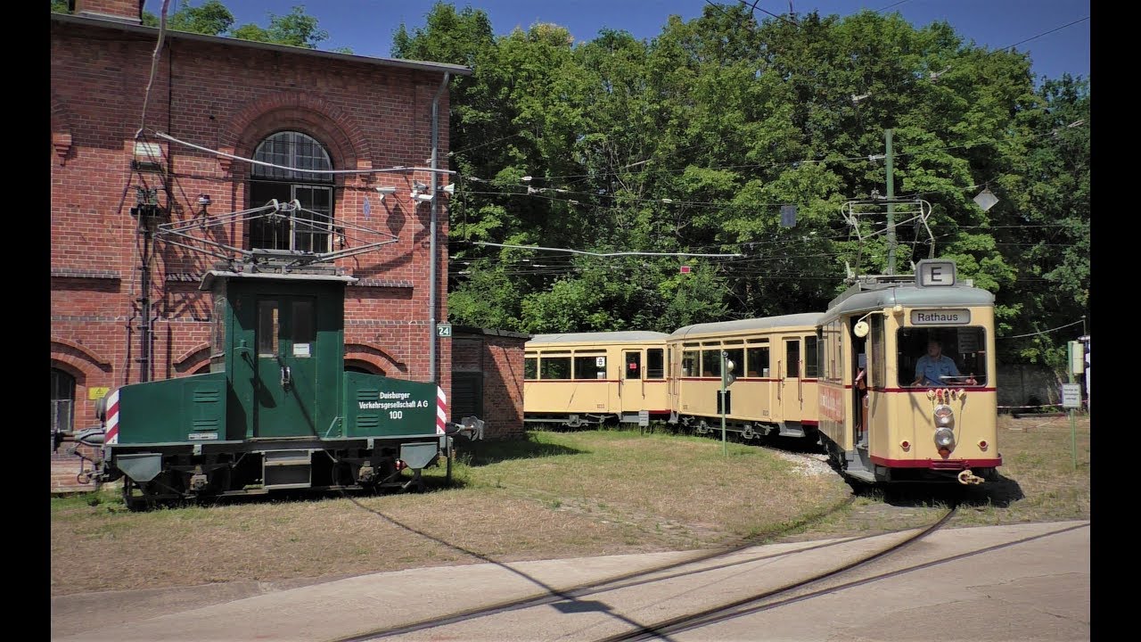 Besuch des Straßenbahn-Museums in Wehmingen bei Hannover am 08.07.2018