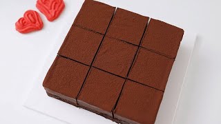 巧克力布朗尼蛋糕|brownie chocolate cake