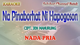 NA PINABORHAT NI HAPOGOSON ll KARAOKE LAGU BATAK ll JEN MANURUNG ll NADA PRIA E=DO